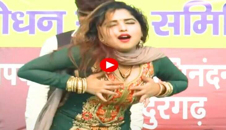 Haryanvi Dance : हरियाणवी डांसर मुस्कान बेबी ने किया शरीरतोड़ डांस, लोग बोले- इसके लटके झटके हैं बवाल
