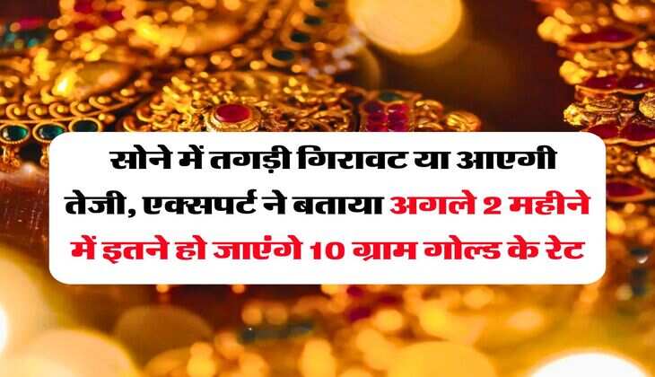 Gold Price : सोने में तगड़ी गिरावट या आएगी तेजी, एक्सपर्ट ने बताया अगले 2 महीने में इतने हो जाएंगे 10 ग्राम गोल्ड के रेट