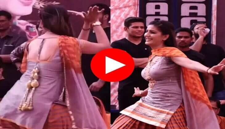 Sapna Choudhary Dance : सपना चौधरी ने स्लॉली स्लॉली हिलाया फिगर, देख आहें भरने लगे फैंस 