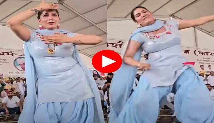 Sapna Choudhary Dance : ठेके आली गली पर सपना चौधरी ने हिलाया लक 28, बूढ़ों में भी आ गया जोश