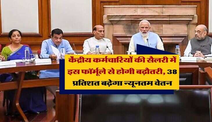 8th Pay Commission : केंद्रीय कर्मचारियों की सैलरी में इस फॉर्मूले से होगी बढ़ौतरी