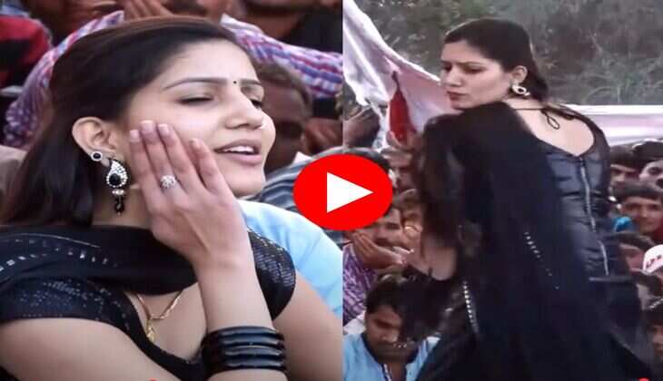Sapna choudhary ka dance : काले सूट में सपना चौधरी ने धर धर के लगाए ठुमके, दिल हार बैठे लोग