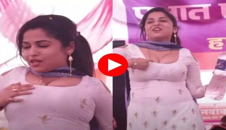 Muskaan Baby ने स्टेज पर हिलाई पतली कमर, देख बूढे भी हुए जवान