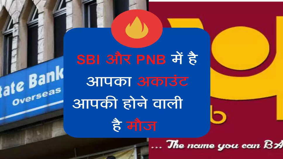 SBI और PNB में है आपका अकाउंट, आपकी होने वाली मौज&nbsp;