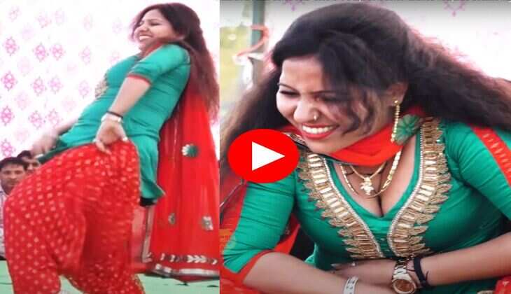 Rachna Tiwari Dance : स्टेज पर रचना तिवारी ने ताबड़तोड़ ठुमकों से की बरसात, झूम उठी भीड़