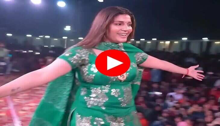 Sapna Choudhary : हरे रंग के पटियाला सूट में रात के अंधेरे में सपना चौधरी ने किया झन्नाटेदार डांस