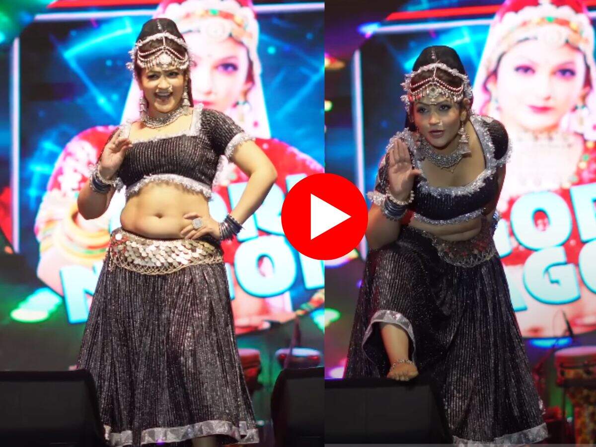 Gori Nagori Dance : गोरी नागोरी ने स्टेज पर किया कमरतोड़ डांस, देख झूम उठे फैंस