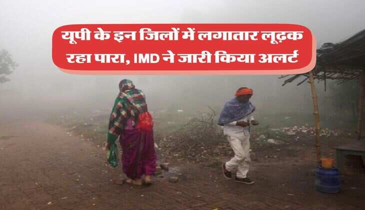 UP Weather : यूपी के इन जिलों में लगातार लूढ़क रहा पारा, IMD ने जारी किया अलर्ट