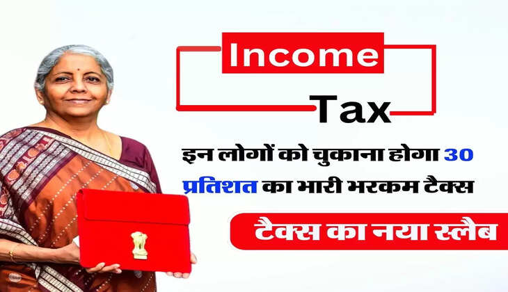 Income Tax : टैक्स का नया स्लैब, इन लोगों को चुकाना होगा 30 प्रतिशत का भारी भरकम टैक्स