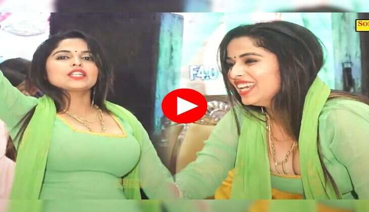 Haryanvi Dance : टाइट सूट में मुस्कान बेबी ने डाला पानी, देख बेकाबू हुए फैंस&nbsp;