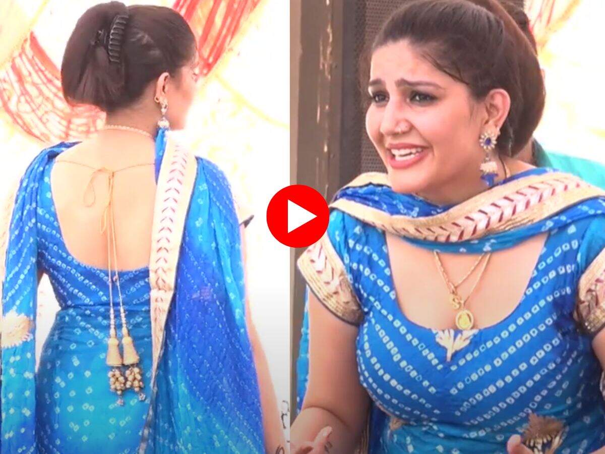 Sapna Choudhary Dance : बैकलेस कुर्ती में सपना चौधरी ने लगाए हैव्वी हैव्वी ठुमके, बढ़ा दिया तापमान