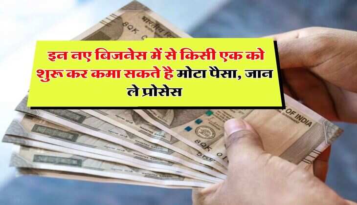 Business idea : इन नए बिजनेस में से किसी एक को शुरू कर कमा सकते है मोटा पैसा, जान ले प्रोसेस