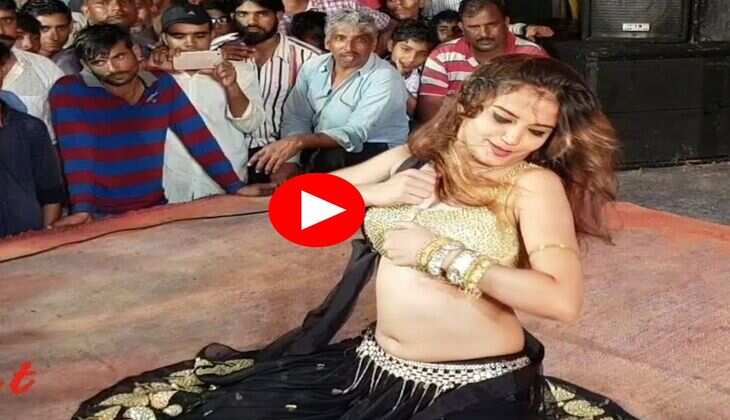 Komal Rangili Dance : कोमल रंगीली के लटके झटके देख नाच उठे लोग, मचा दिया गदर 