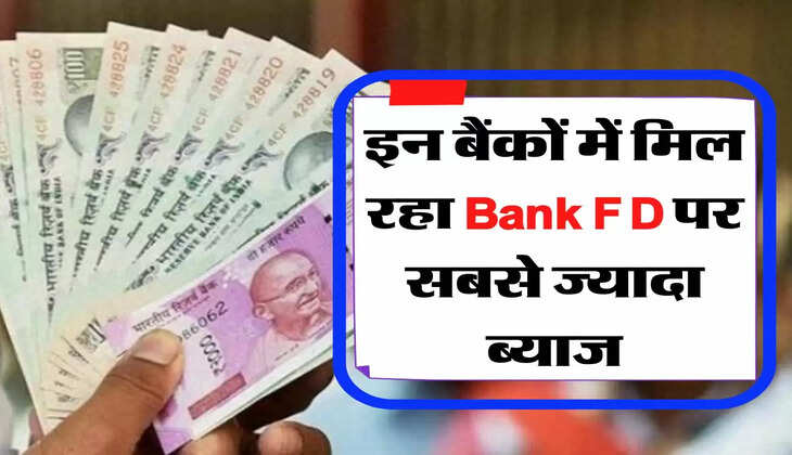 इन बैंकों में मिल रहा Bank FD पर सबसे ज्यादा ब्याज, सुरक्षित निवेश के साथ मिलेगा तगड़ा रिटर्न