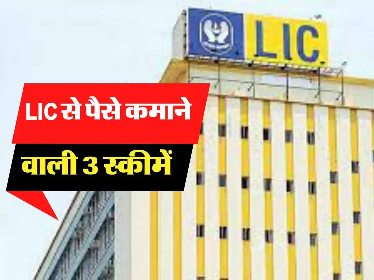 LIC की पैसे कमाने वाली 3 ताबड़ तोड़ स्कीमें, 1 लाख का निवेश बन गया 18 लाख 50 हजार रुपये 