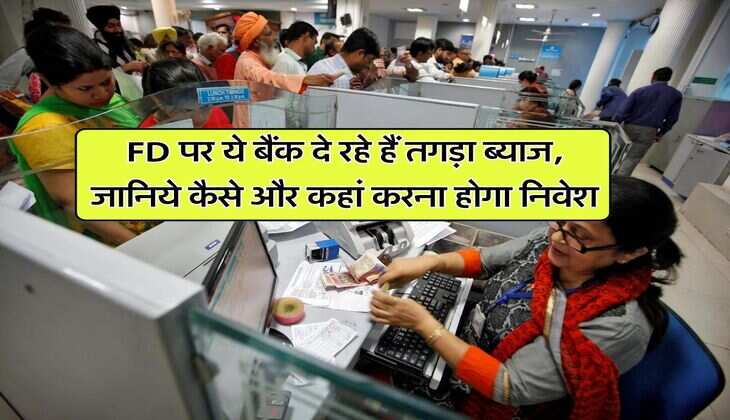 FD पर ये बैंक दे रहे हैं तगड़ा ब्याज, जानिये कैसे और कहां करना होगा निवेश