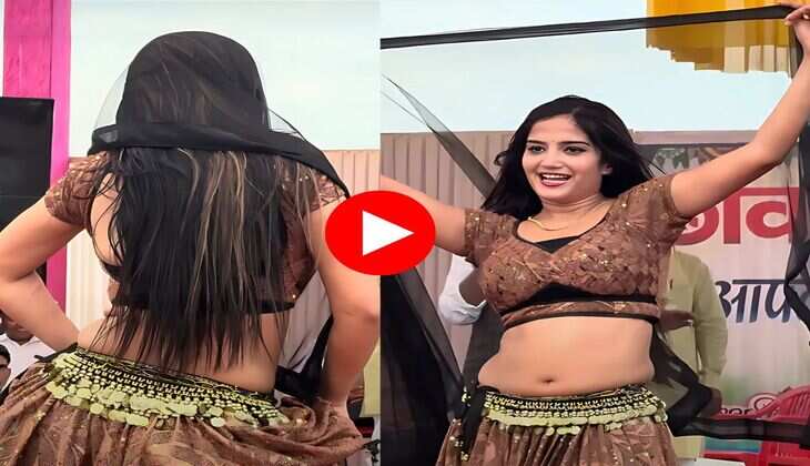 Haryanvi Dance Video : लहंगा चोली पहन कोमल रंगीली ने मटकाई पतली कमर, फैंस भी लगाने लगे ठुमके 