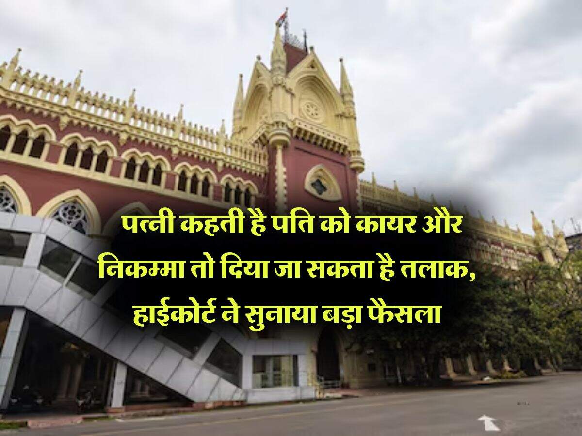 Husband Legal Rights : पत्नी कहती है पति को कायर और निकम्मा तो दिया जा सकता है तलाक, हाईकोर्ट ने सुनाया बड़ा फैसला