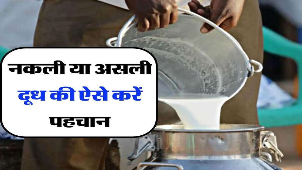 Milk- घर पर आने वाले दूध की ऐसे करें पहचान, मिनटों में पता चल जाएगा असली है या नकली
