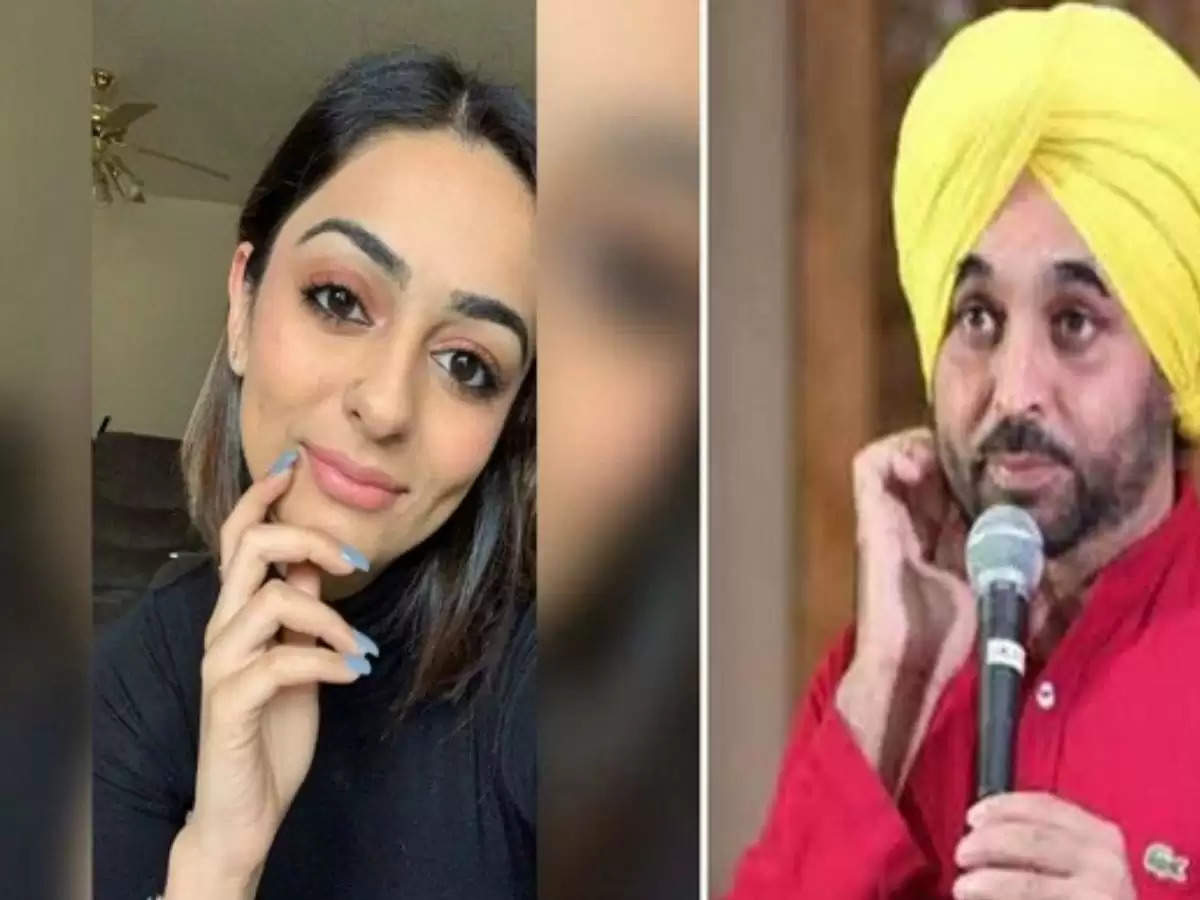 bhagwant mann daughter name Seerat Kaur Mann and instagram id 