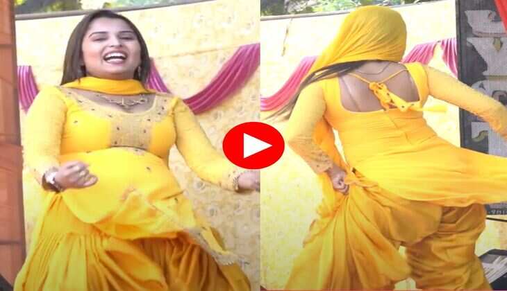 Haryanvi Dance : हरियाणवी डांसर मुस्‍कान बेबी ने धुआंधार डांस से हिला डाला स्टेज, बूढ़ों में भी आ गया जोश