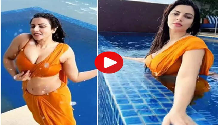 Shama Sikander ने टिप टिप बरसा पानी दिखाया हुस्न का जलवा, देख फैंस हुए पानी-पानी