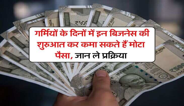 Business Ideas : गर्मियों के दिनों में इन बिजनेस की शुरुआत कर कमा सकते हैं मोटा पैसा, जान ले प्रक्रिया