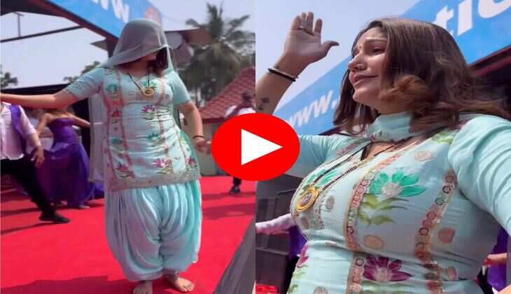 Sapna Choudhary Dance : मौका शौका पर सपना ने लगाए हाई वोल्टेज ठुमके, फैंस को किया पानी-पानी
