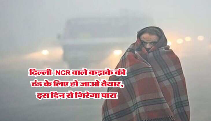 Delhi Mausam : दिल्ली-NCR वाले कड़ाके की ठंड के लिए हो जाओ तैयार, इस दिन से गिरेगा पारा 