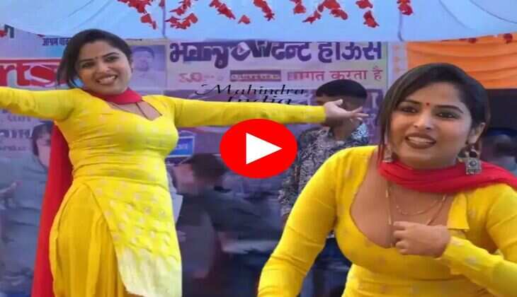 Haryanvi Dance : मुस्कान बेबी ने स्टेज पर किया झन्नाटेदार डांस, ताऊ भी हो गए जवान