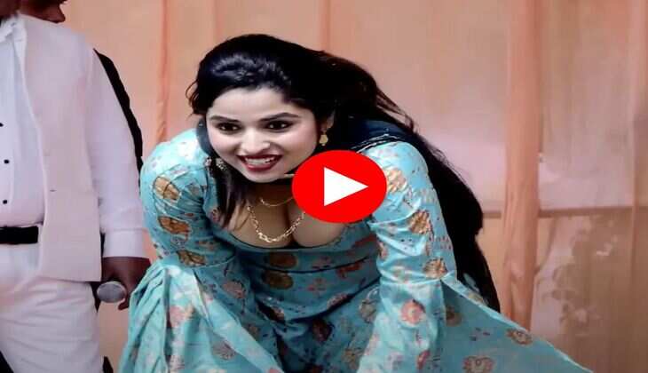 Haryanvi Dance Video : 26 की मुस्कान बेबी ने स्टेज पर शरीर का अंग अंग हिलाकर लोगों को किया पानी पानी