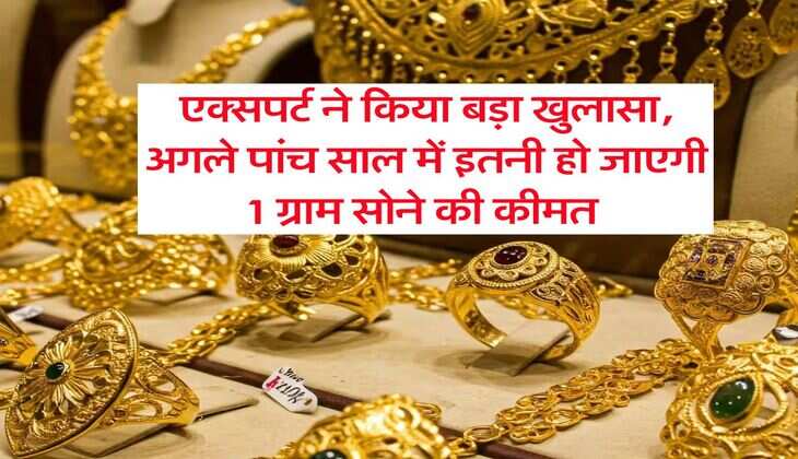 Gold Rate 2030 : एक्सपर्ट ने किया बड़ा खुलासा, अगले पांच साल में इतनी हो जाएगी 1 ग्राम सोने की कीमत&nbsp;