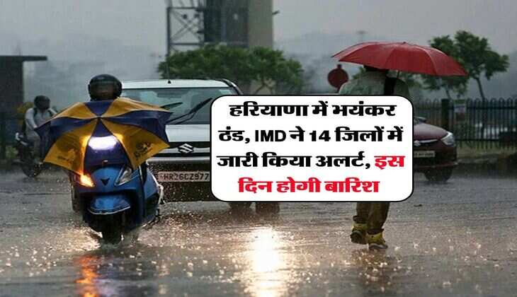 Haryana Mausam : हरियाणा में भयंकर ठंड, IMD ने 14 जिलों में जारी किया अलर्ट, इस दिन होगी बारिश&nbsp;