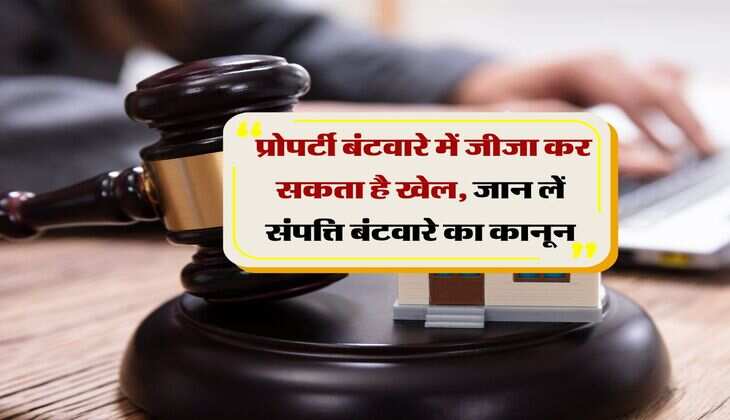 Property Dispute Cases : प्रोपर्टी बंटवारे में जीजा कर सकता है खेल, जान लें संपत्ति बंटवारे का कानून