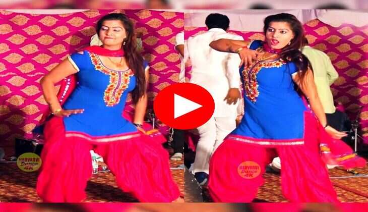 Haryanvi Dance : मोनिका चौधरी ने 390 डिग्री पर घुमाया हैवी फिगर, मचा दिया तहलका&nbsp;