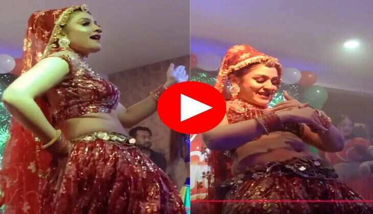 Gori Nagori Dance : गोरी नागोरी ने किया स्टेज तोड़ डांस, देख बूढ़ों में आया जोश