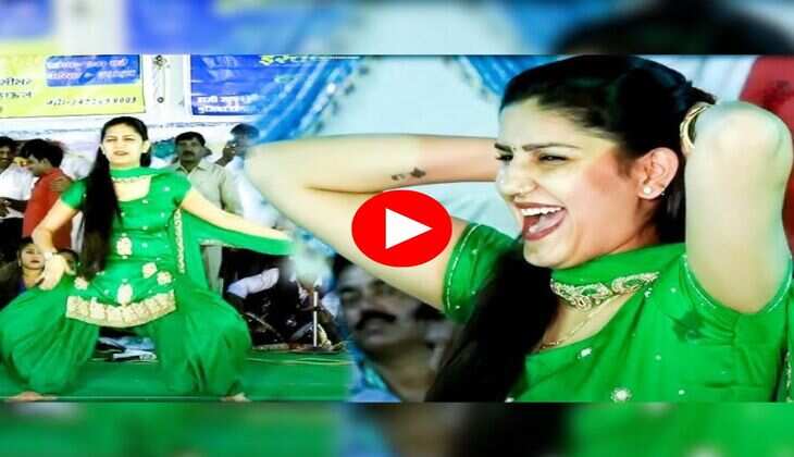Sapna Choudhary Dance : 28 की उम्र में सपना चौधरी ने उड़ा गर्दा, पब्लिक में आ गया जोश