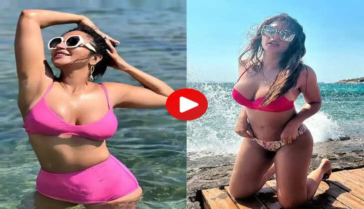Shama Sikander : मोनोकिनी पहन शमा सिकंदर ने कैमरे के सामने ली अंगड़ाई, देख फैंस के उड़े होश