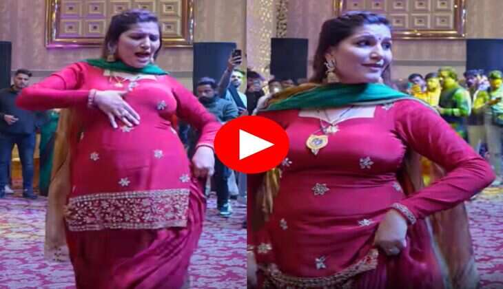 Sapna Choudhary Dance : तेरी आंख्या का काजल पर सपना ने हिला दिया अंग अंग, फैंस हुए क्रेजी