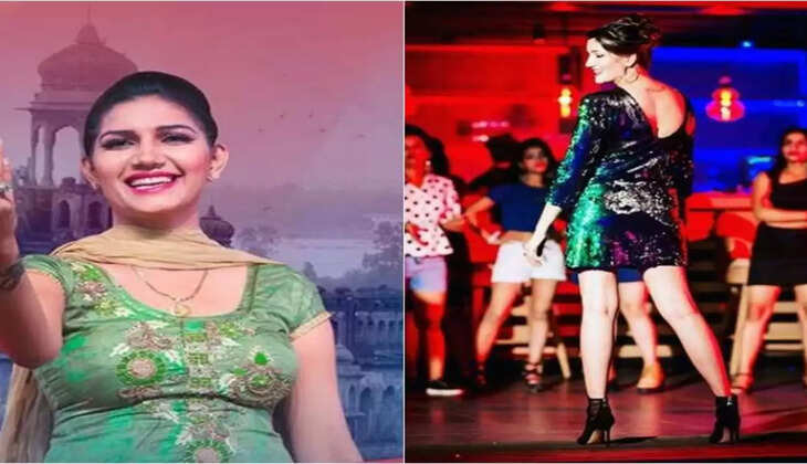 Haryanvi Song डांस के दौरान सपना चौधरी ने स्टेज पर दिखाई किलर अदा, फैंस बोले कितनी सुथरी गोरी