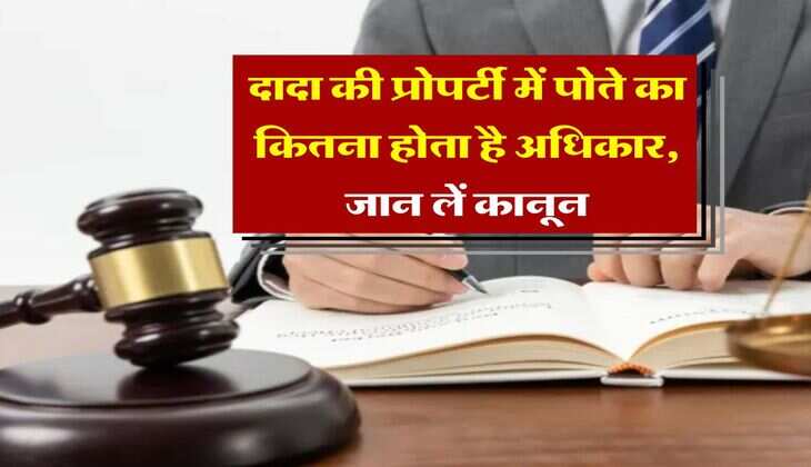 Property rights : दादा की प्रोपर्टी में पोते का कितना होता है अधिकार, जान लें कानून