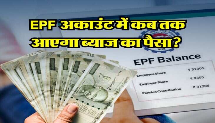 EPF खाताधारकों के अकाउंट में कब तक आएगा ब्‍याज का पैसा? ऐेसे चेक करें स्टेटस