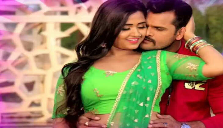 Bhojpuri Dance Video: खेसारी लाल पर चढ़ा दिखाई दिया इश्क का खुमार, वीडियो हो रहा वायरल