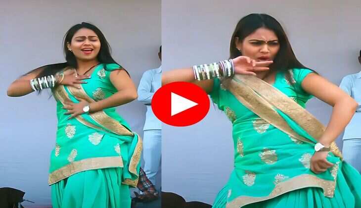 Haryanvi Dance  : बोल तेरे मीठे मीठे पर आरसी उपाध्याय ने किया गदर डांस, फैंस ने बरसाए नोट 