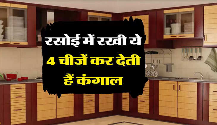 Vastu Tips : रसोई में रखी ये 4 चीजें कर देती हैं कंगाल, आज ही निकाल दें