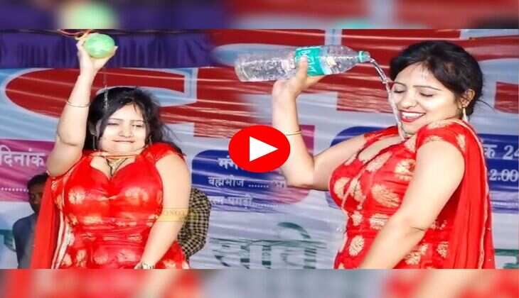 Haryanvi Dance : रचना तिवारी ने सूट में डाला पानी तो लोग हुए बेकाबू