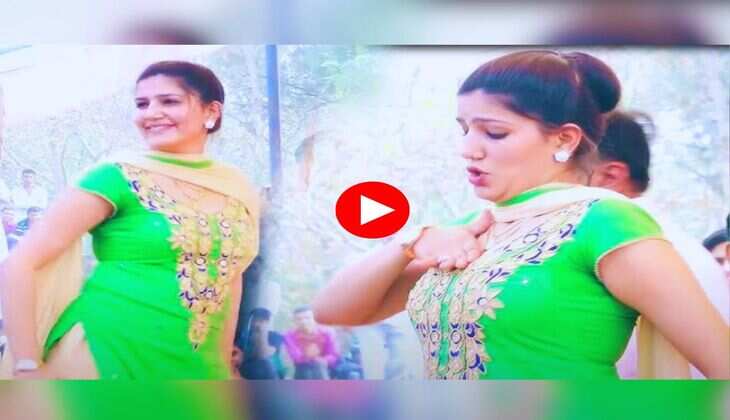 Sapna Choudhary Dance : बदली बदली लागै पर सपना चौधरी ने लगाए स्टेज हिलाने वाले ठुमके