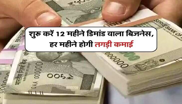 Business Idea: शुरू करें 12 महीने डिमांड वाला बिजनेस, हर महीने होगी तगड़ी कमाई, सरकार भी करेगी मदद