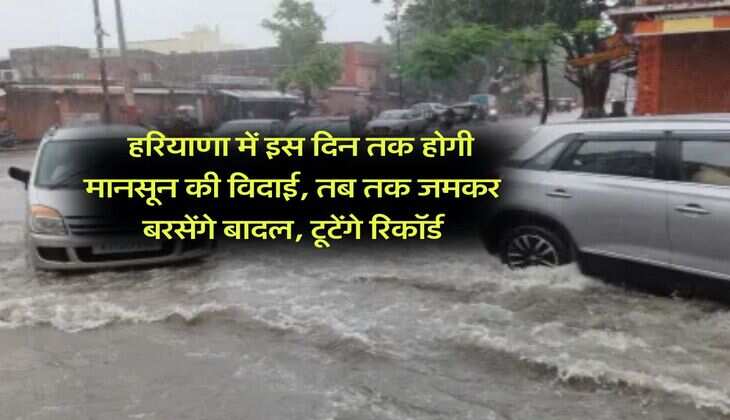 Haryana Weather: हरियाणा में इस दिन तक होगी मानसून की विदाई, तब तक जमकर बरसेंगे बादल, टूटेंगे रिकॉर्ड