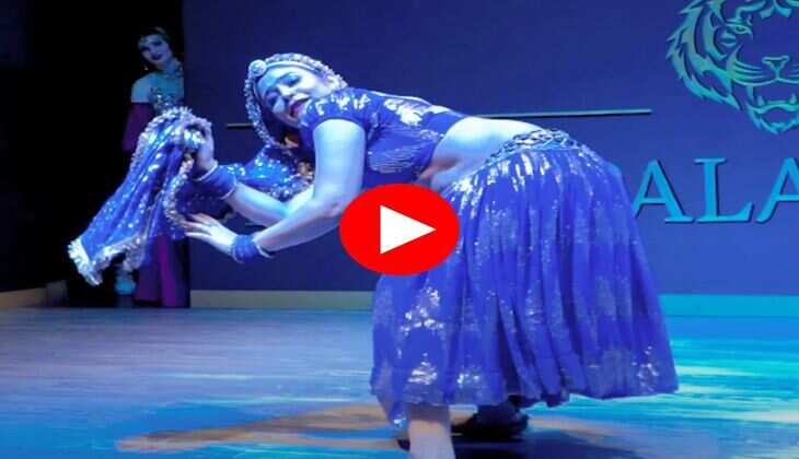 Gori Nagori Dance : लहंगा-चोली में गोरी नागोरी ने लगाए उछल-उछल कर ठुमके, देख दर्शक हुए मंत्रमुग्ध